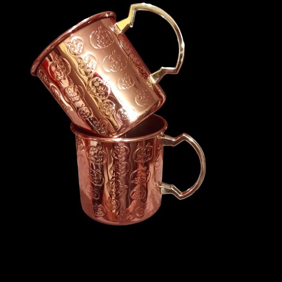 Moscow Mule Mugs with Stainless Steel lining, 16 Ounce Mug, Copper Cup Drinkware - Picture 5 of 15